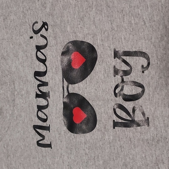 MAMA'S boy  Gildan 👦 t shirt size 3T new without tag  never worn  , 90% cotton - Picture 4 of 6